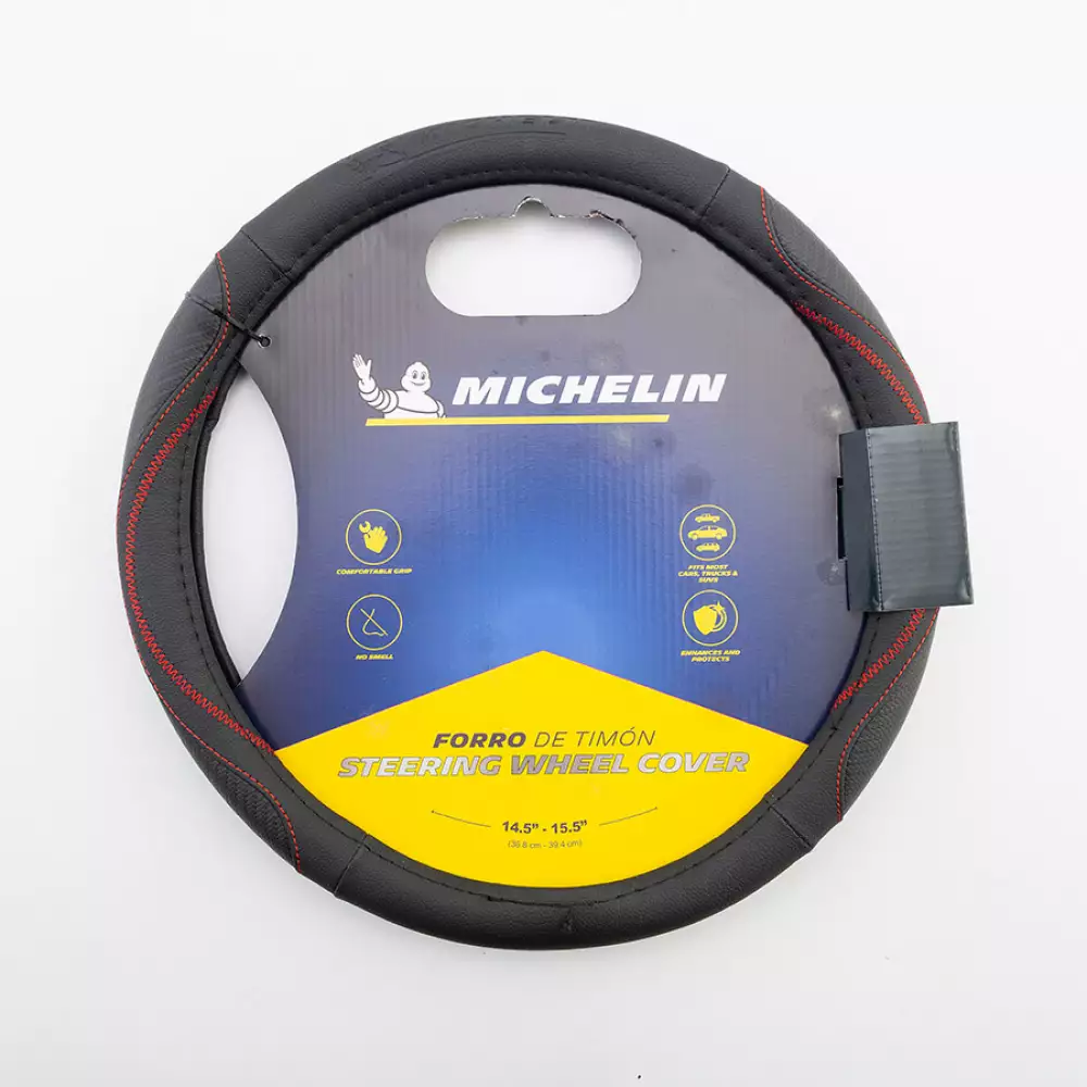 Cubretimon Michelin Negro/Rojo