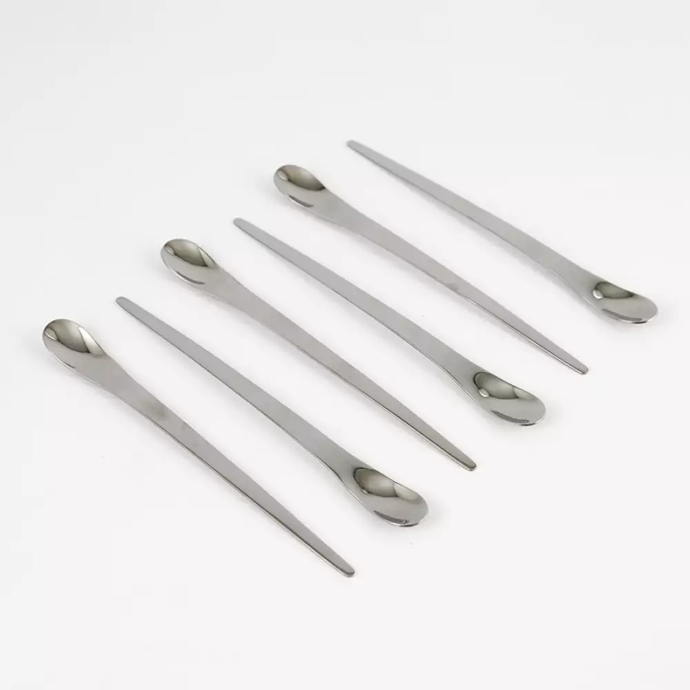 Cucharas Espiral Fj601-6Psp Style 26X20X2Cm Plateado Acero 6 P
