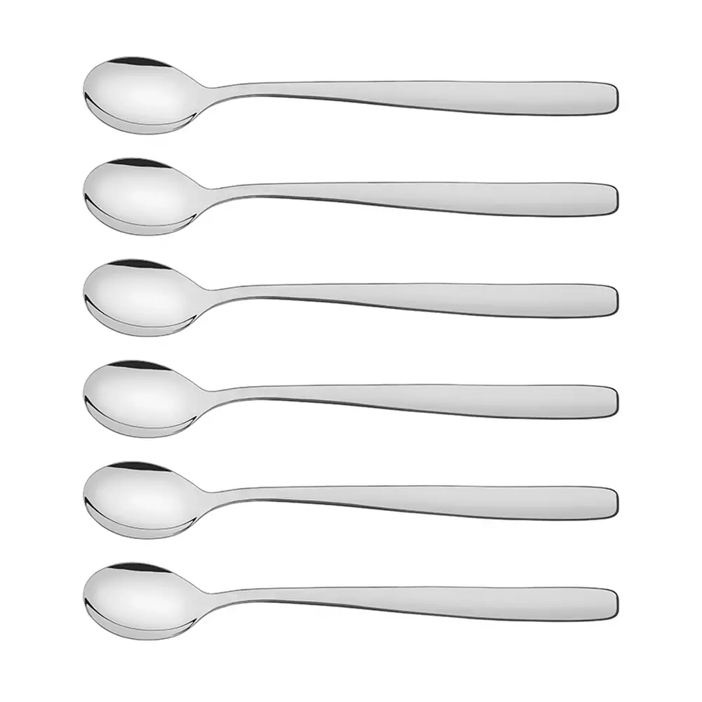 Cucharitas Tramontina Essentials Latte 18Cm Plateado 6 Ud Acero