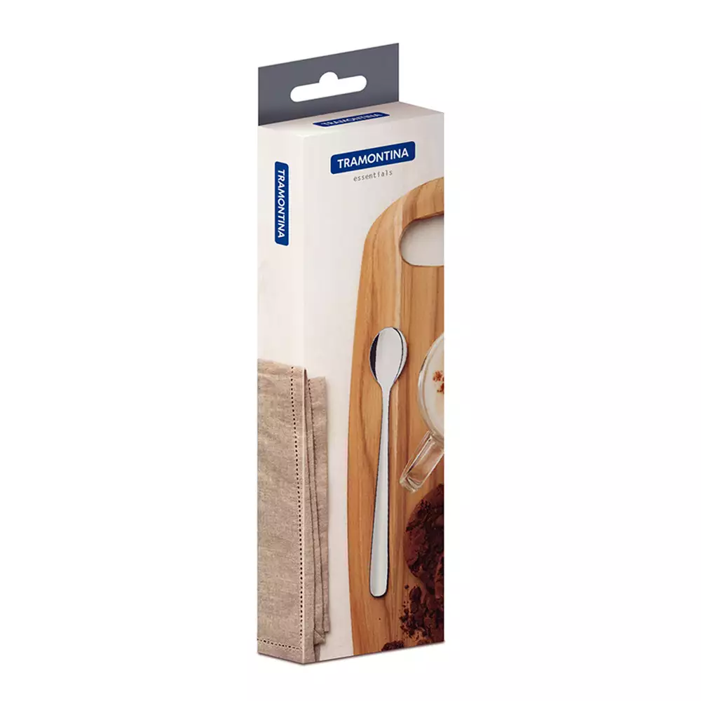 Cucharitas Tramontina Essentials Latte 18Cm Plateado 6 Ud Acero