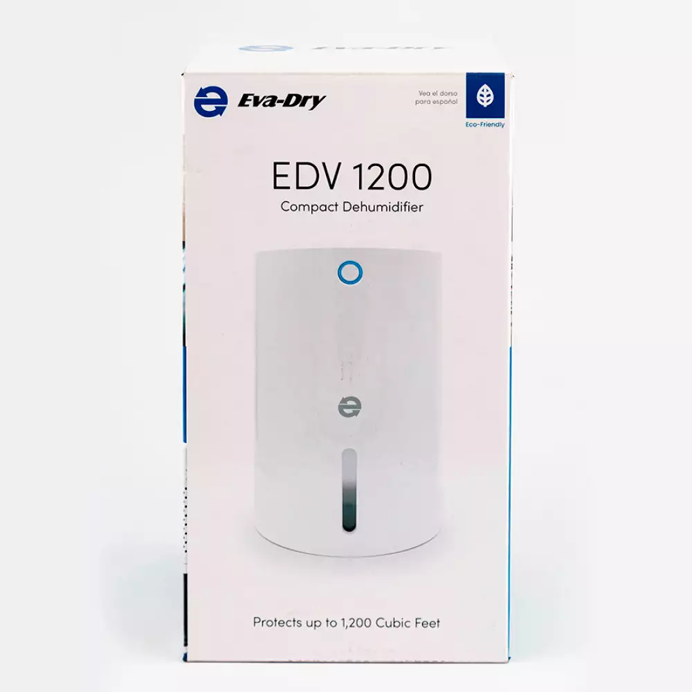 Deshuimidificador Eva Dry Edv-1200 Tanque 59Oml Area 34 Mt Cubico