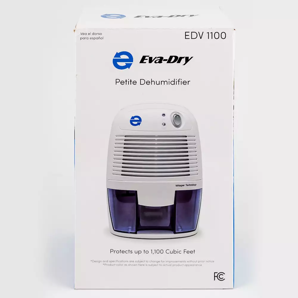 Deshumidificador eva-dry edv-1100 electrico 16 onz