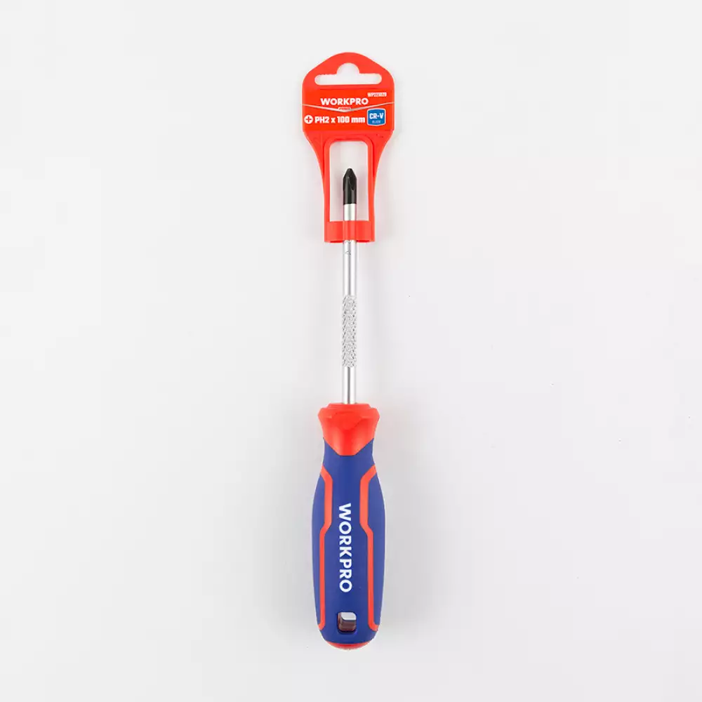 Destornillador Estre Workpro Aislante 2X100Mm Wp221029