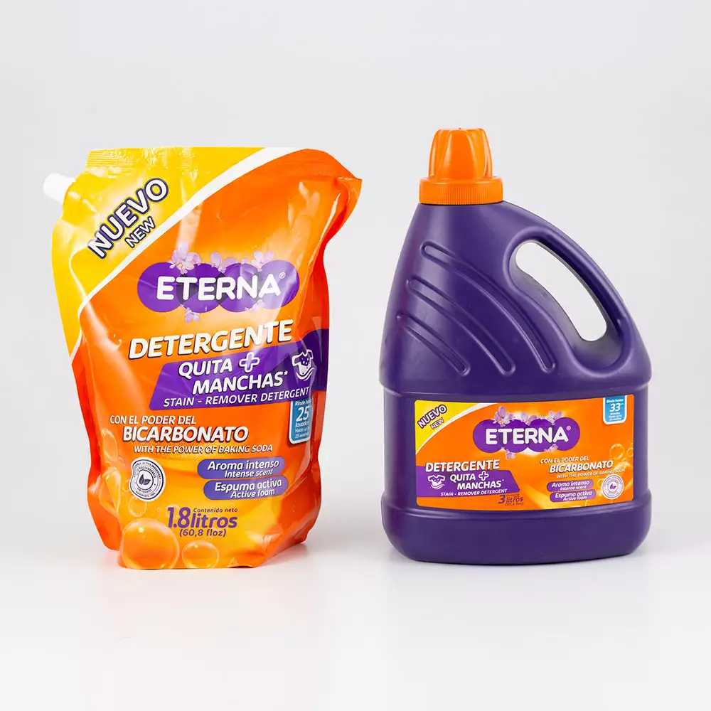 Detergente Blanca Y Eterna Combo 4800 Ml Floral 47