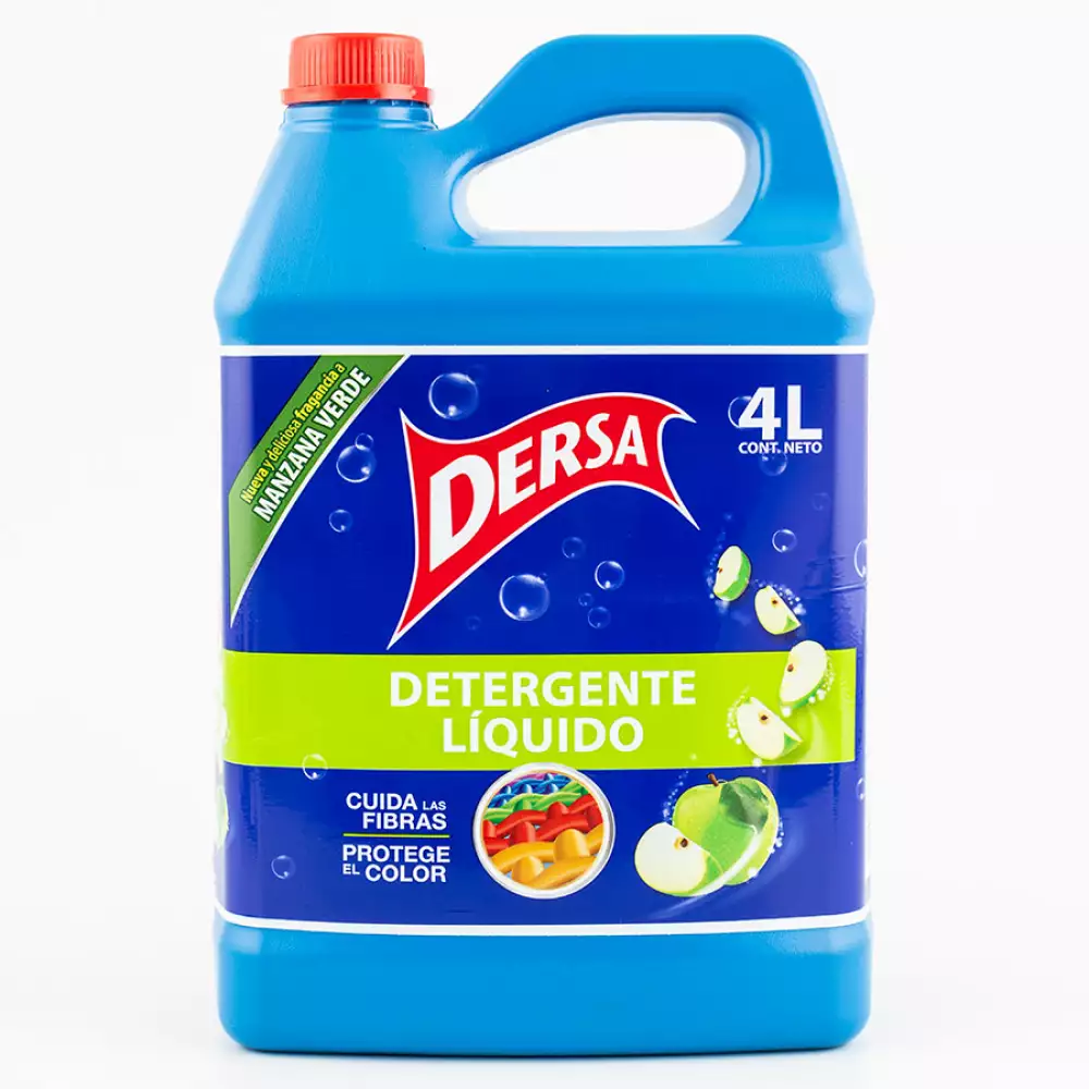 Detergente Liquido Dersa 9250 Manzana 4L