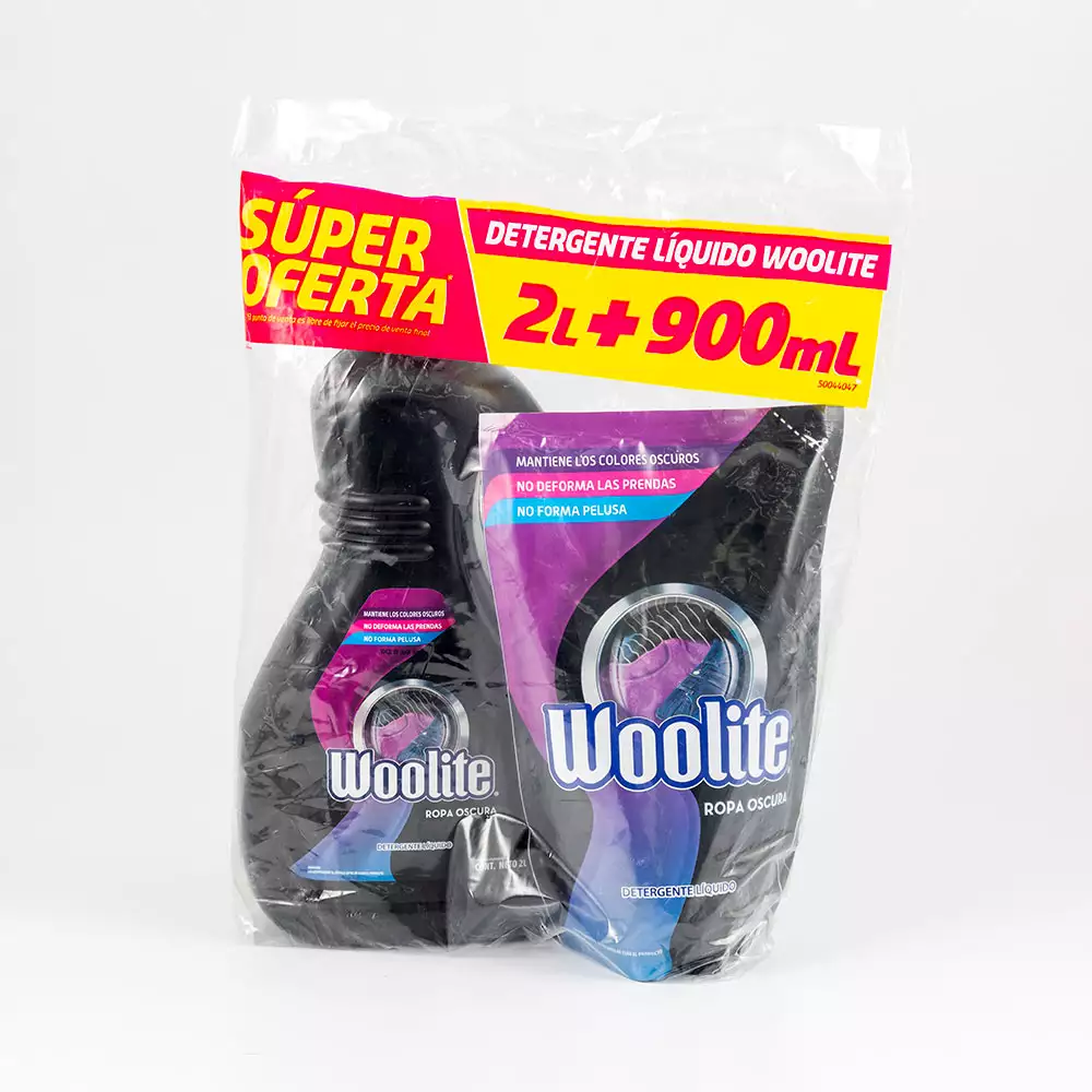 Detergente Liquido Woolite 2L+900Ml 3307892