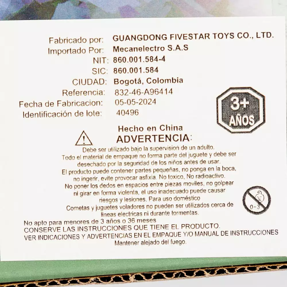 Dinosaurio Maypa Mini 43X11Cm 3 Ud 1