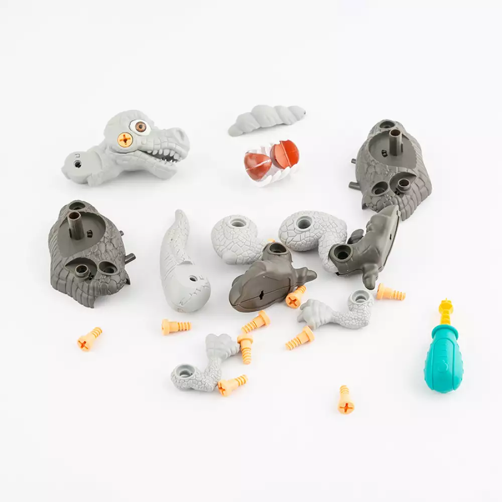 Dinosaurio Maypa Trex Esqueleto 32X29Cm Gris