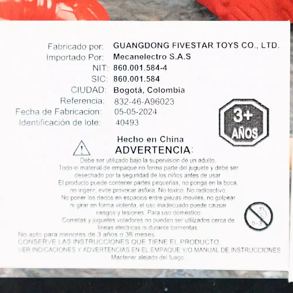 Dinosaurio Maypa Trex Esqueleto 32X29Cm Gris