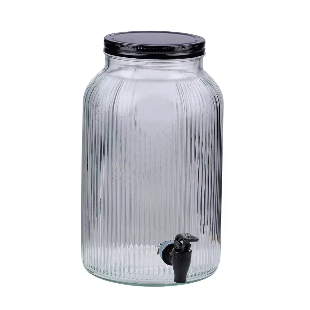 Dispensador Alpina Transparente 5500 Ml Vidrio 871125250246