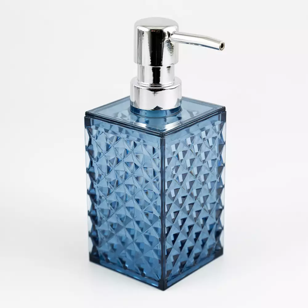 Dispensador Jabon Expressions 6X17X6Cm Azul Polietileno Ge11A000