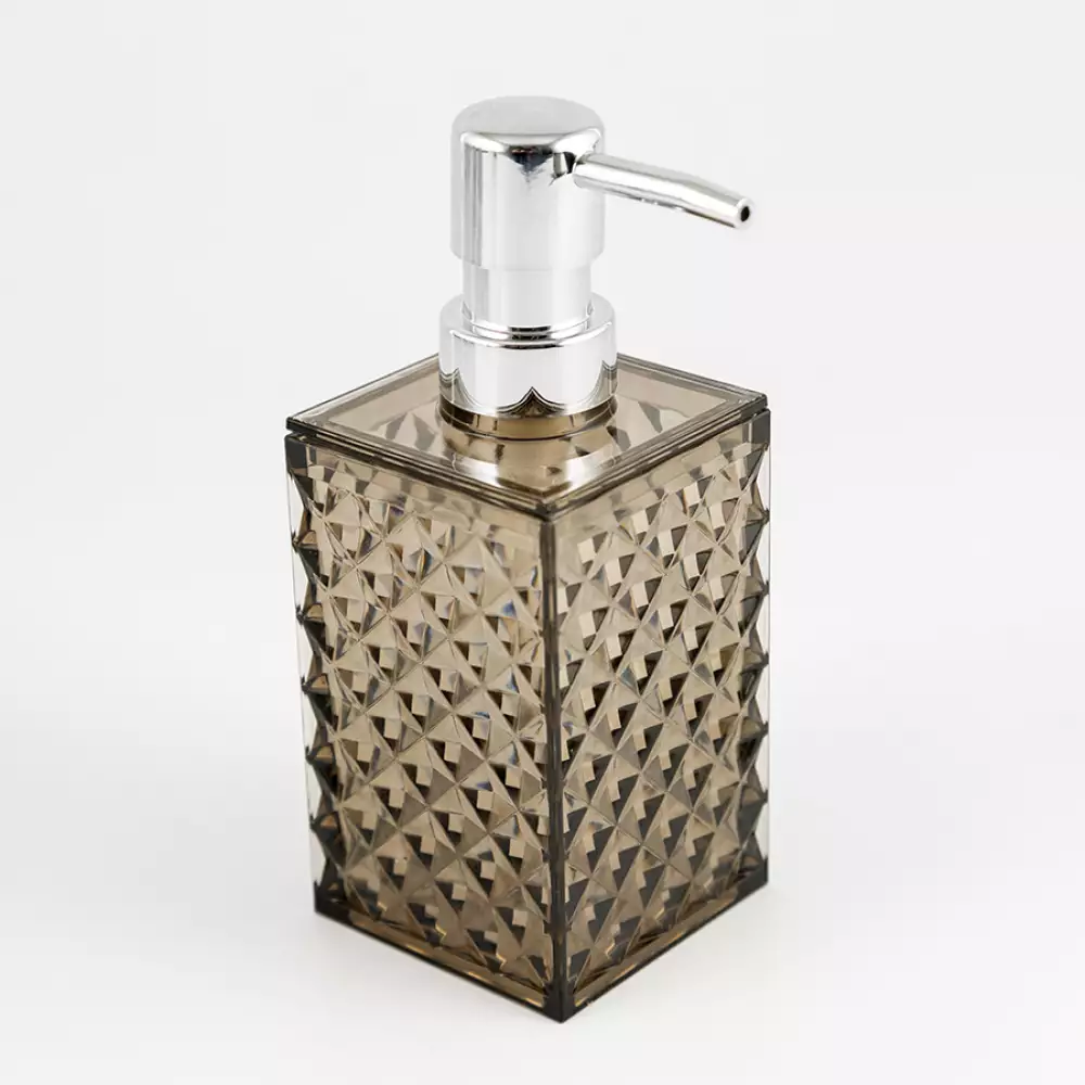 Dispensador Jabon Expressions 6X17X6Cm Cafe Polietileno Ge11A000