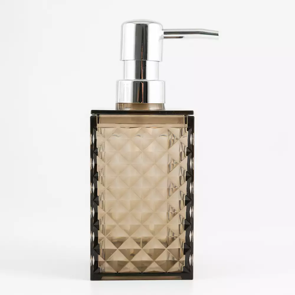 Dispensador Jabon Expressions 6X17X6Cm Cafe Polietileno Ge11A000