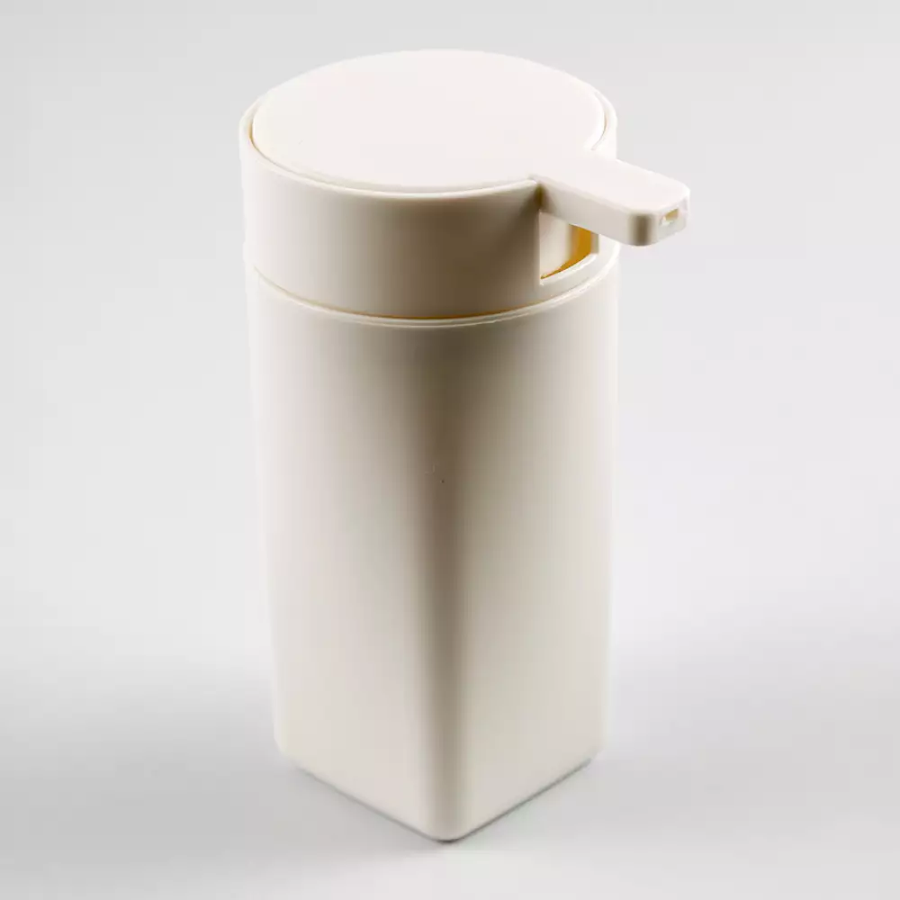 Dispensador Jabon Expressions 9X14X7Cm Blanco Polipropileno Ge11