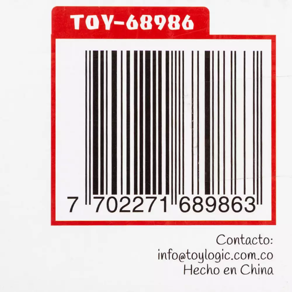 Drone Toy Logic Basico 4 Helices C/R Y Bateria Recargable Toy-6898