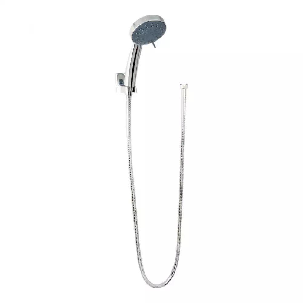 Ducha Telefono Gricol 8.5Cm + Manguera Plateado Tb-1923-11