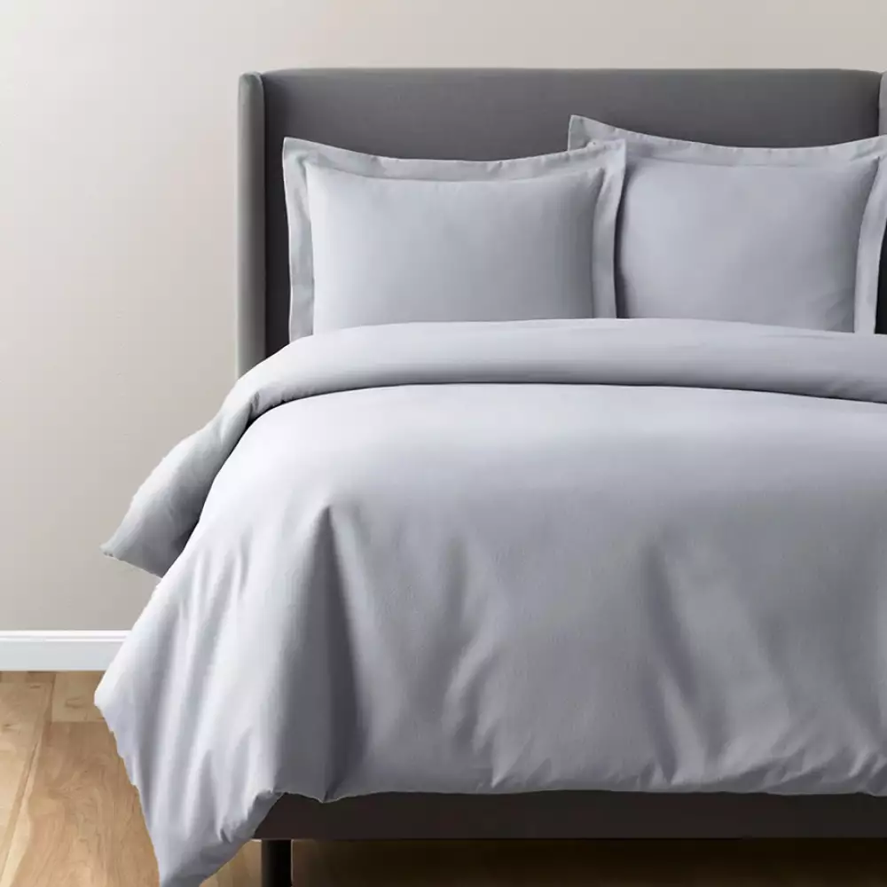 Duvet Expressions Queen Microfibra 100Gsm Ice Gray