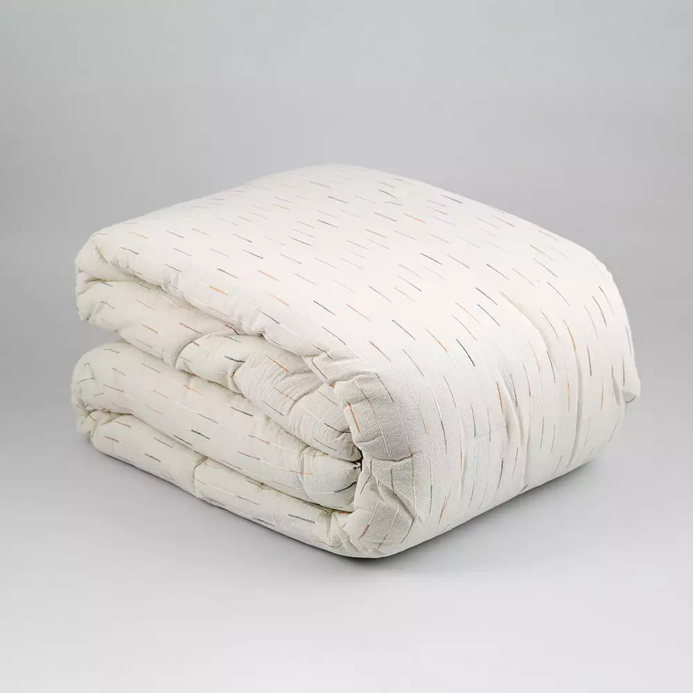 Edredon Expressions Queen 190X160Cm Blanco Algodon