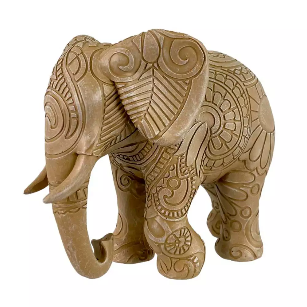 Elefante Decor Concepts Savanna 8X13X17Cm Beige Poliresina 437