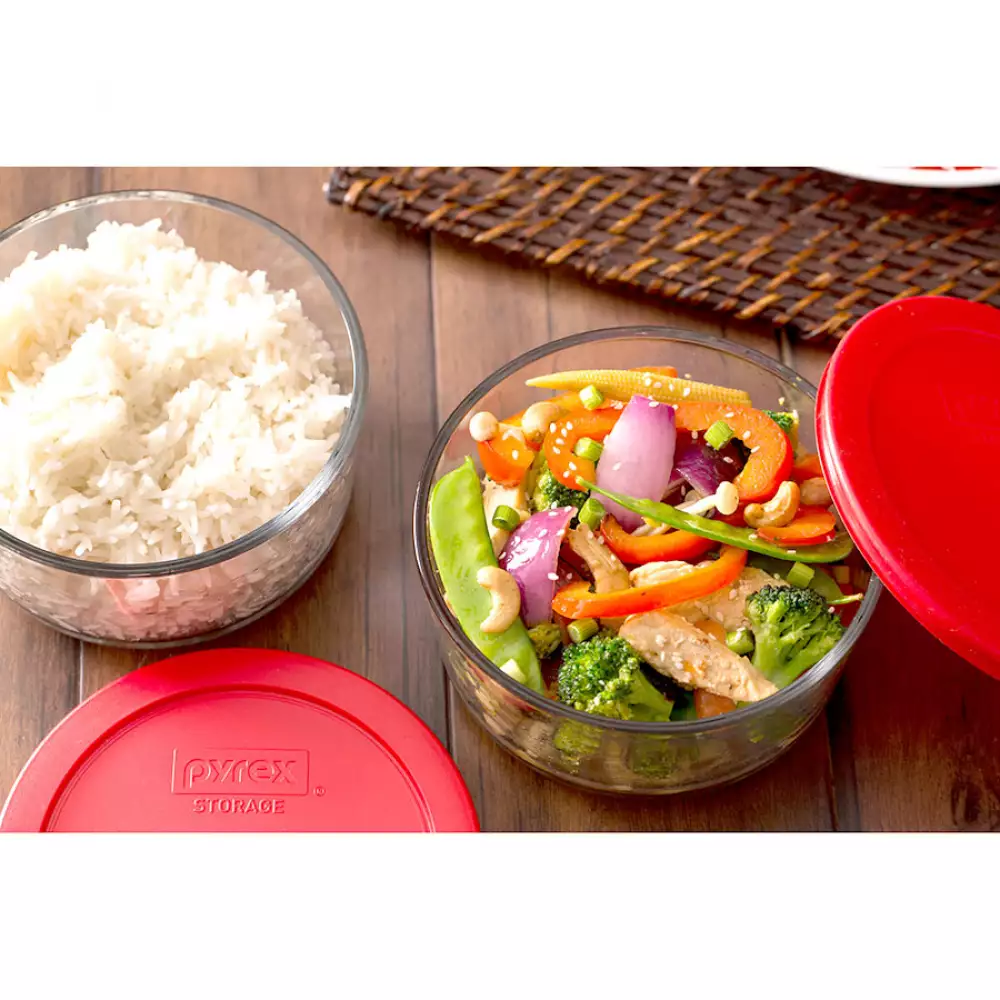 Ensaladera Y Bowl Pyrex Transparente 1.4 Lt Vidrio 5302730/11