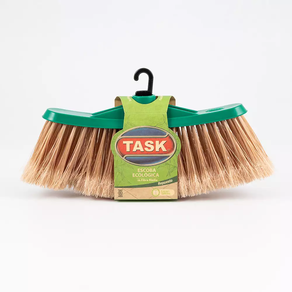 Escoba Task Ecologica 17Cm Verde Polietileno 175320