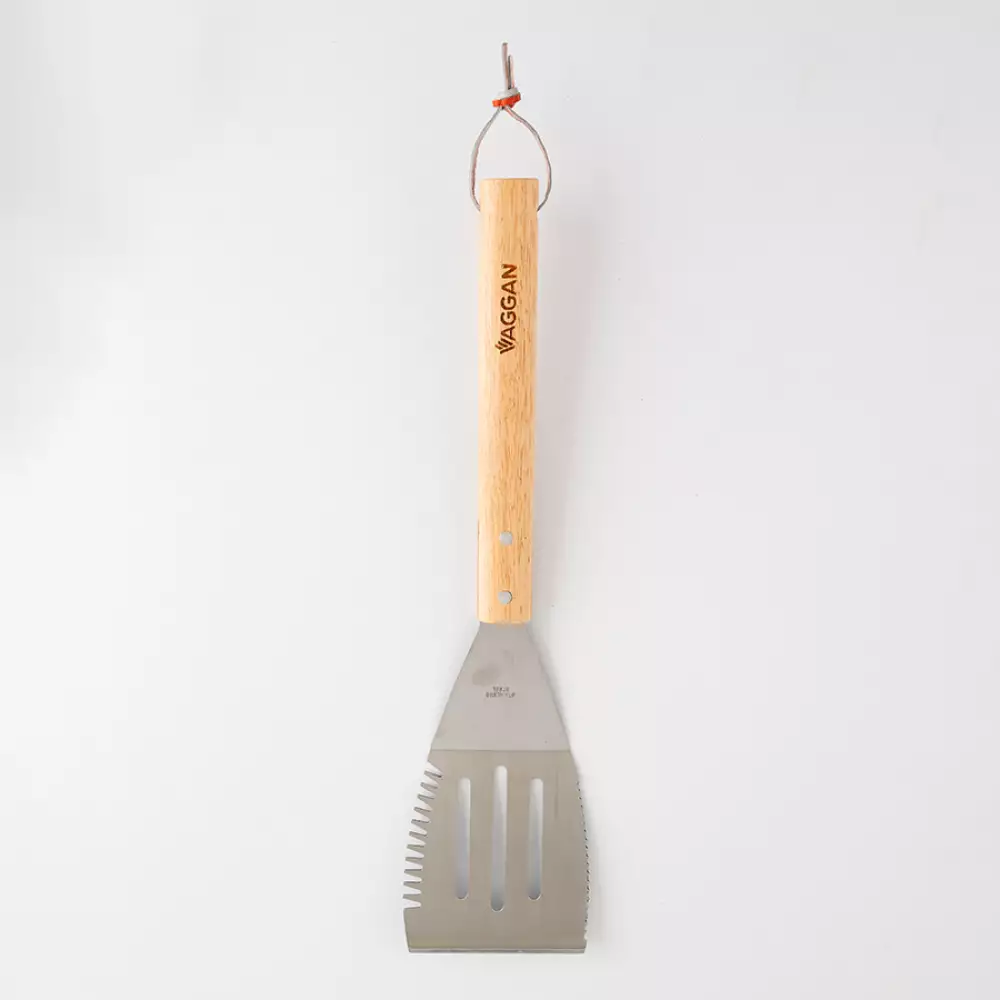 Espatula Asador Vaggan 41Cm Mango Madera