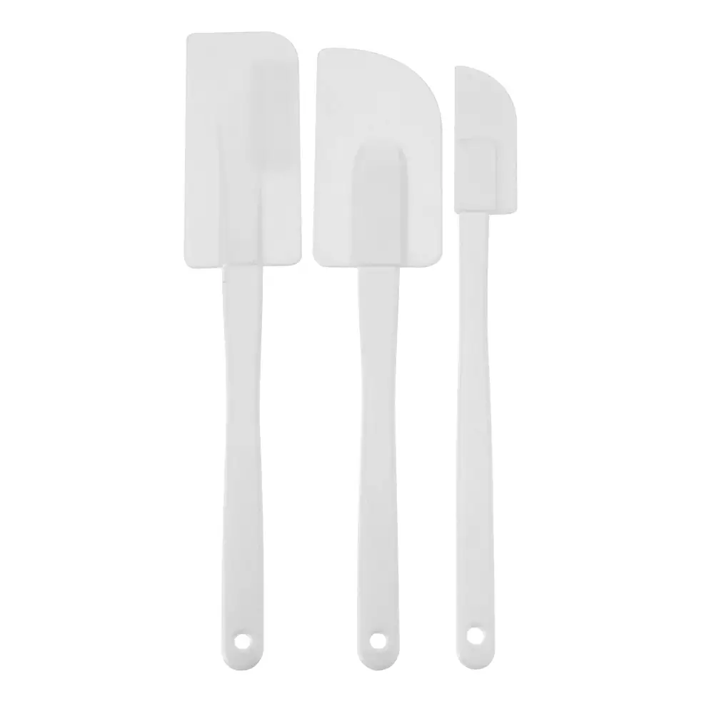 Espatulas La Cucina 3 Ud 32Cm Blanco Polipropileno 314000320