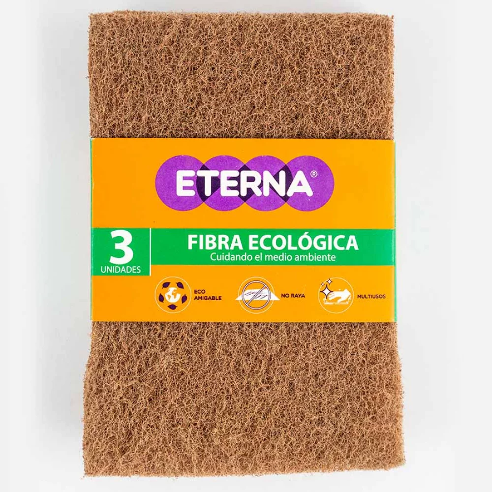 Esponja Eterna 418009049 Fibra Ecologica Set 3 Un