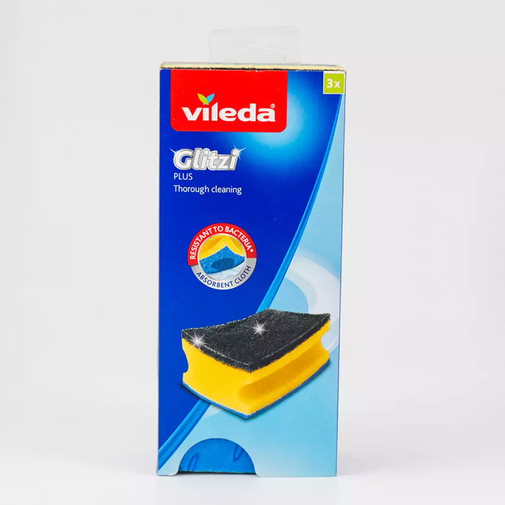 Esponja Vileda Amarillo 3 Ud Plastico 1444