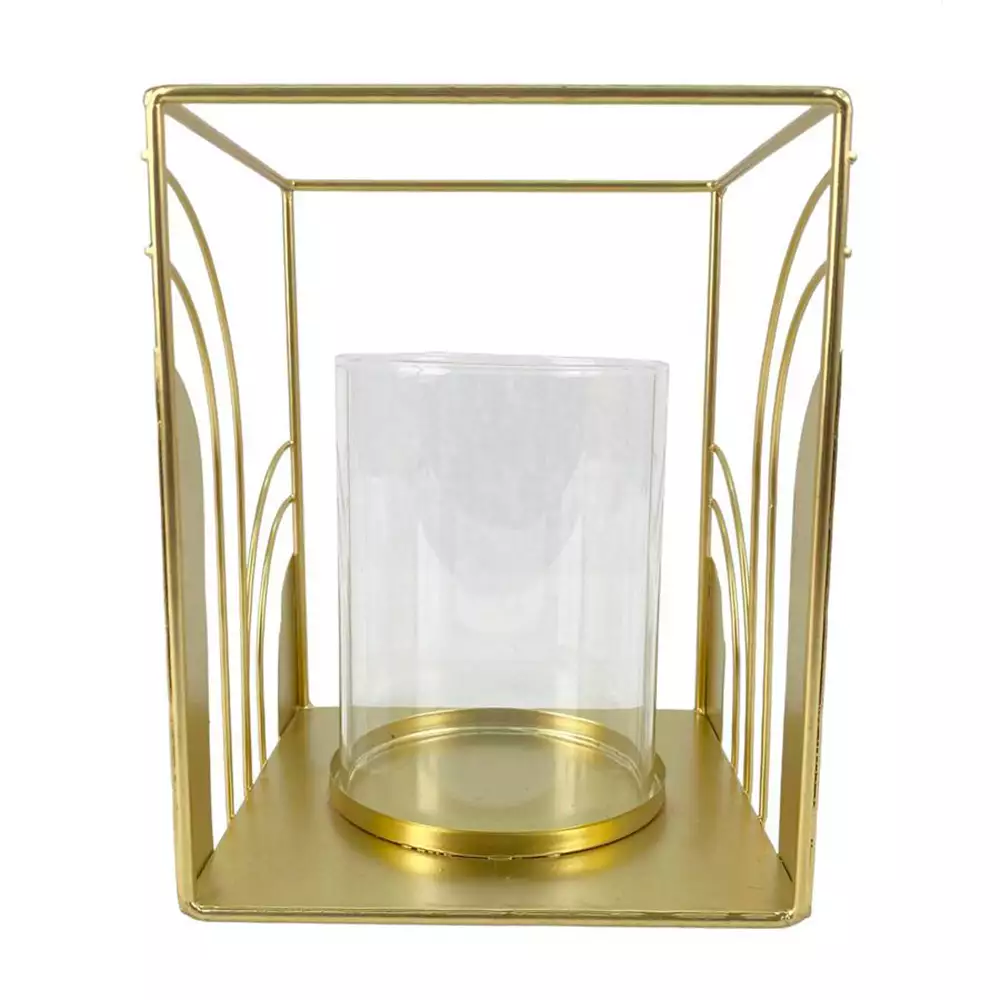 Farol Metal Concepts Luxor 14X18X14Cm Dorado Hierro 567-56287