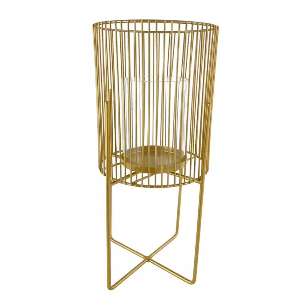 Farol Metal Concepts Luxor 19X42X19Cm Dorado Hierro 541-620083