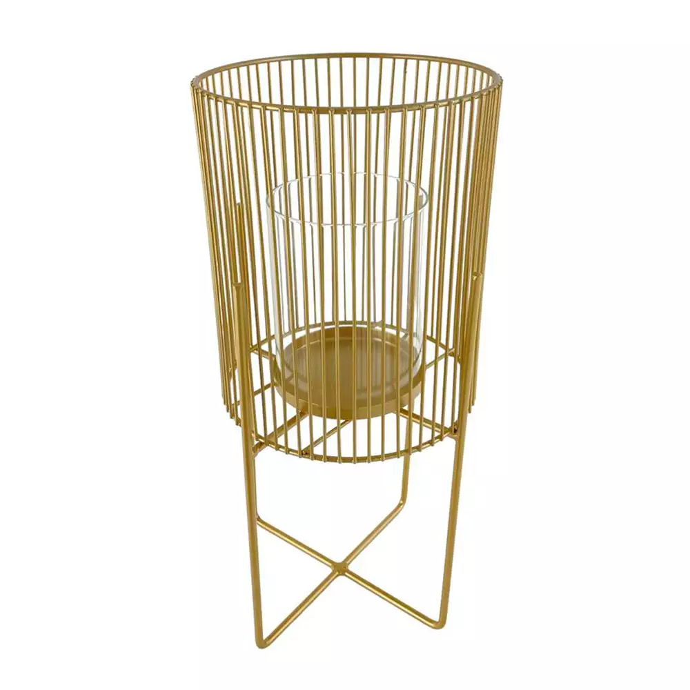 Farol Metal Concepts Luxor 19X42X19Cm Dorado Hierro 541-620083