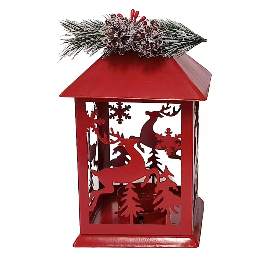 Farol Nav Rojo 11X11X19.5Cm Santini 201-9200069