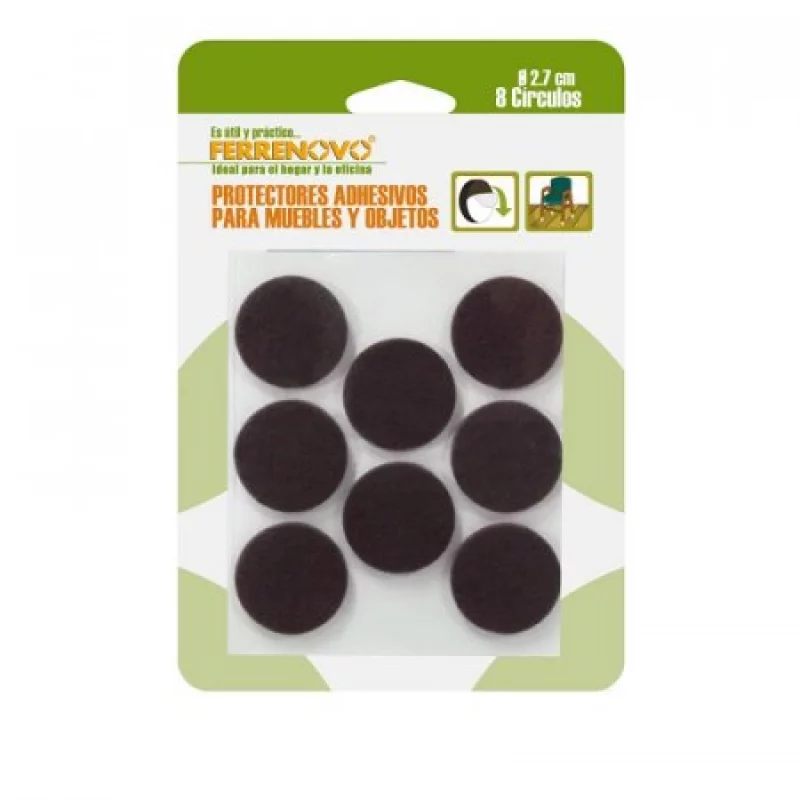 Fieltro Ferrenovo Marron 27Mm 8 Ud Fn-20205