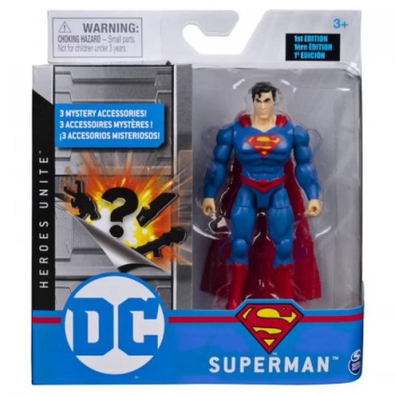 Figura Básica Dc 4 Con 3 Accesorios Surtido 6056331