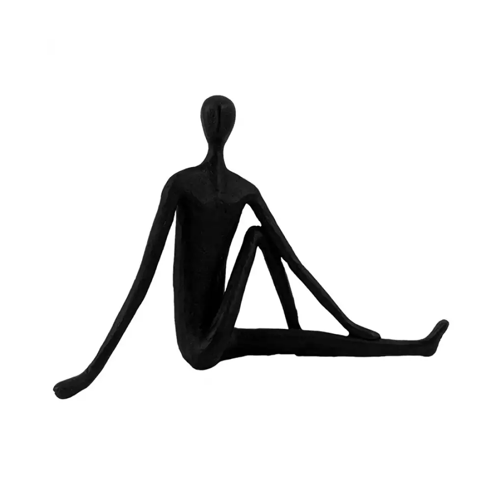 Figura deco concepts Crystal Blue perso 19,5x13,8x7cm negro 4