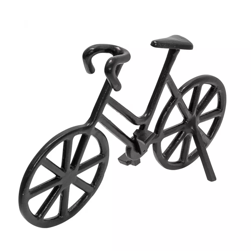 Figura decorativa 15585-03 con estilo de bicicleta 22cms