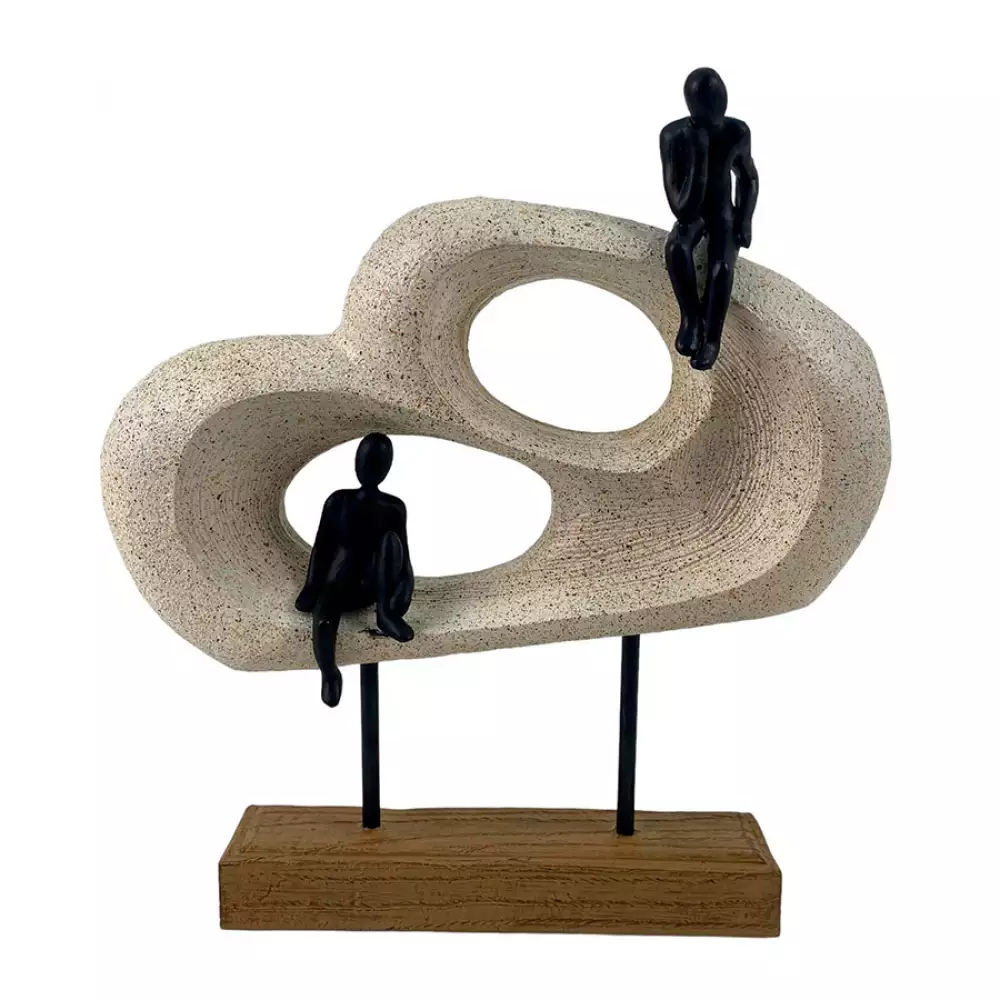 Figura Decorativa Concepts Persona Rose Blush 10X10X10Cm Dolomita           