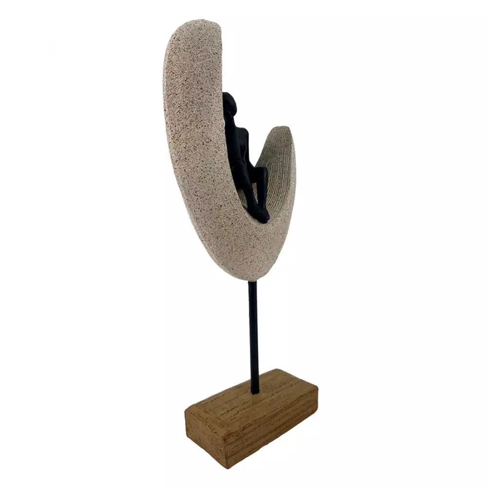 Figura Decorativa Concepts Persona Rose Blush 15X16X16Cm Dolomita                         