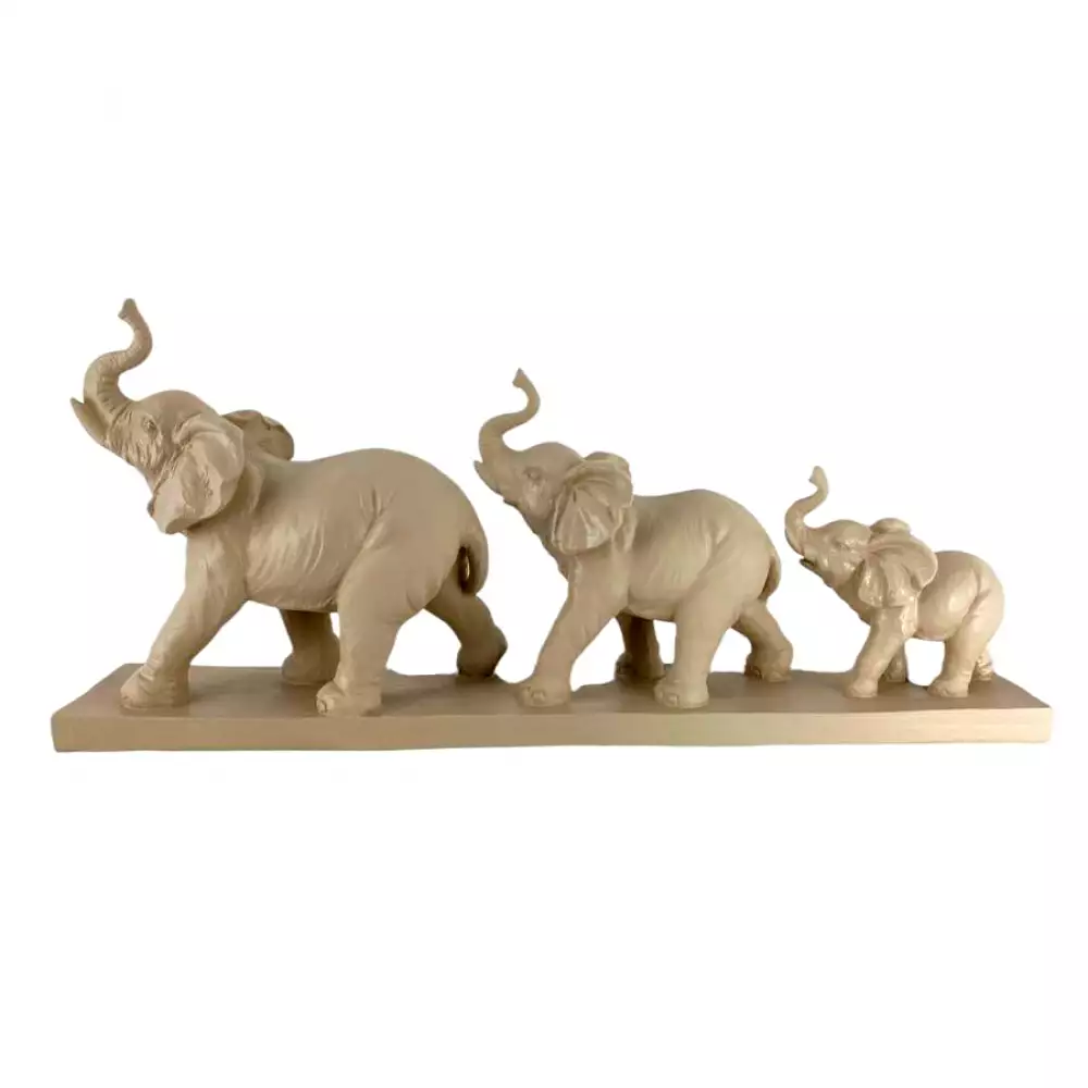 Figura Decorativa familia de elefantes 437-499 - Home Sentry