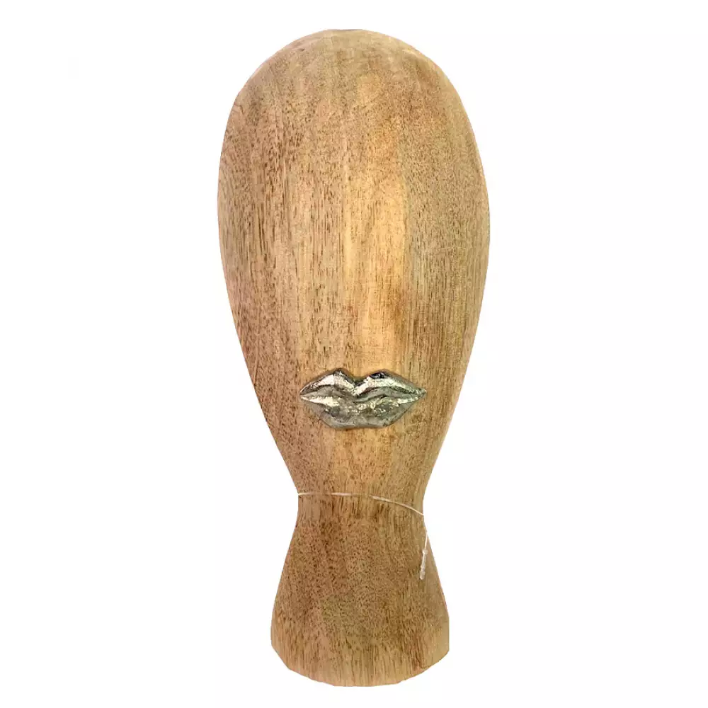 Figura Decorativa Humana Concepts 429-7400014 Diseño De Cara Con L