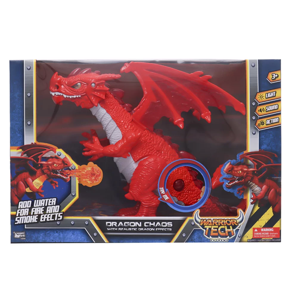 Figura Dragon Con Luz Sonido Y Humo 160046 Surtido