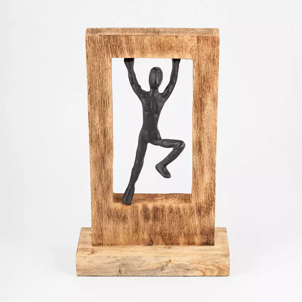 Figura humana concepts eclectic 21x35cm natural madera 429-740002