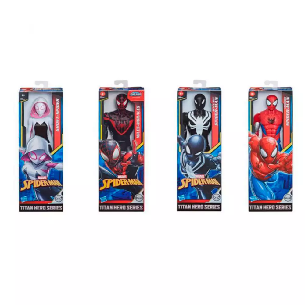 Figura Spider-Man Ti Marvel S 12 In Surtido E732