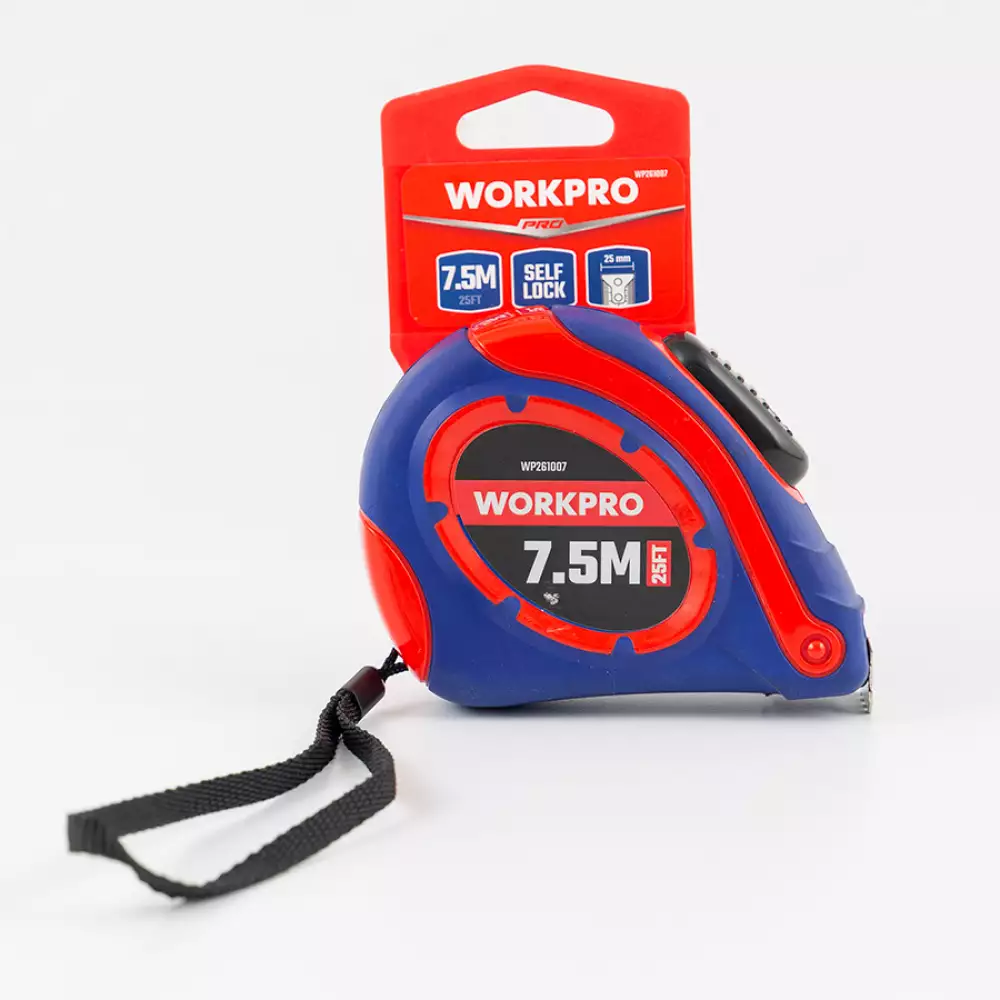 Flexometro Workpro 7.5 Mts Aislante Wp261007
