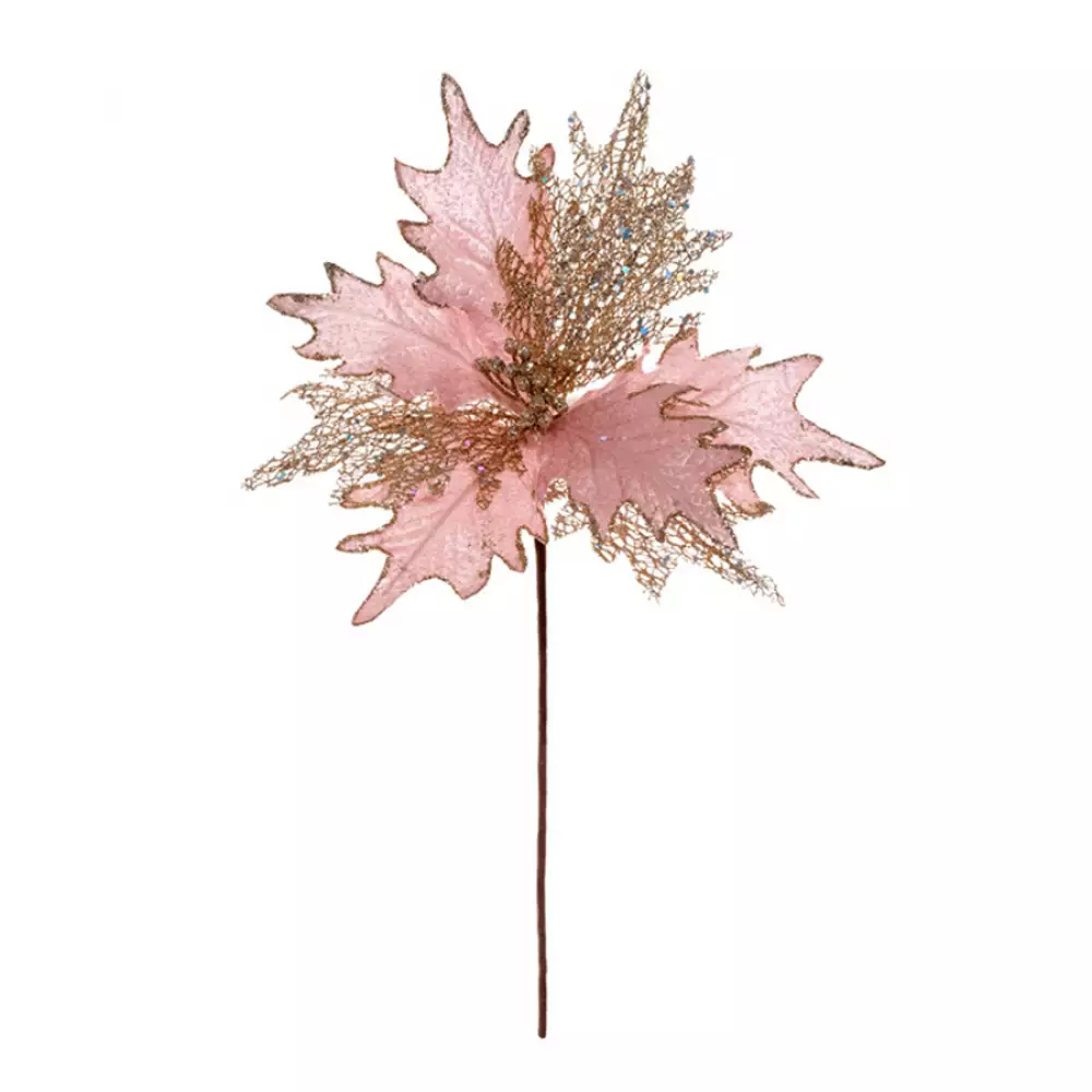 Flor Miro Christmas 33X30Cm Rose Gold