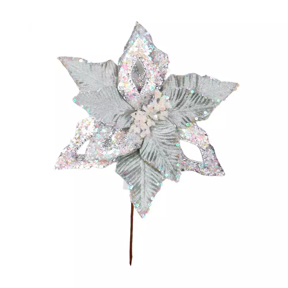 Flor Nav Plata Decor 29X29X30Cm Santini 140-5201293