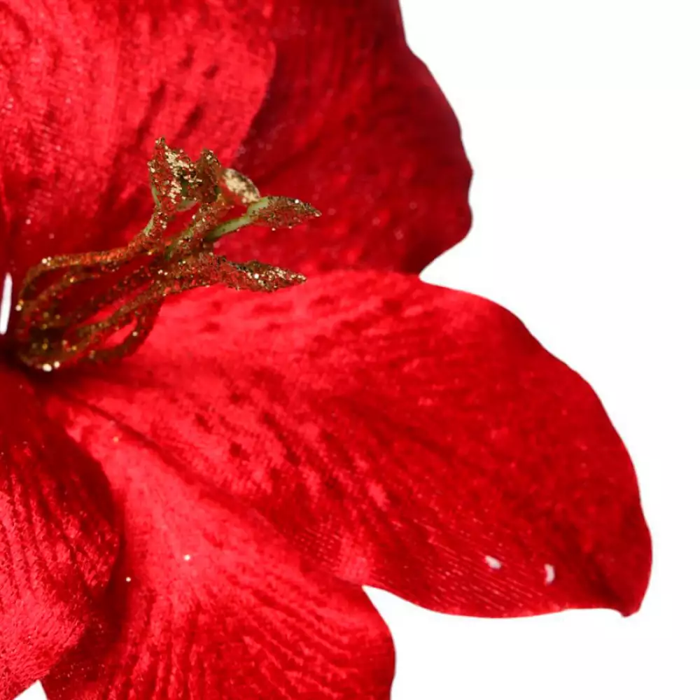 Flor Santini 18Cm Rojo Poliester 140-5201609