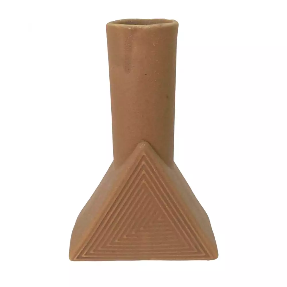 Florero concepts boho 46x49cm marron 100% ceramica 442-500535