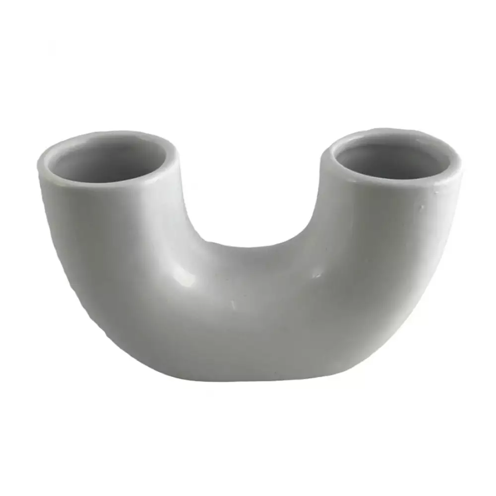 Florero concepts eclectic 5x9cm blanco ceramica 567-49311